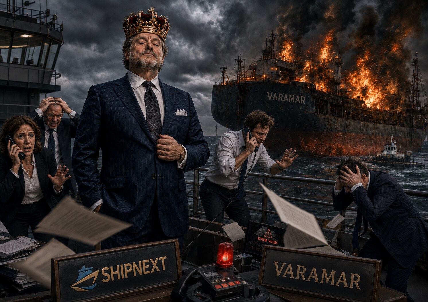 Alexander Varvarenko, Varamar Shipping DMCC: SHIPNEXT надіслала лист із погрозами замість відповідей