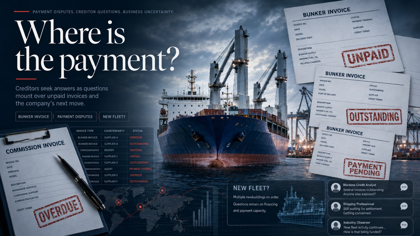 Александр Варваренко, Varamar Shipping, SHIPNEXT: Когда всё больше участников рынка спрашивают об оплате